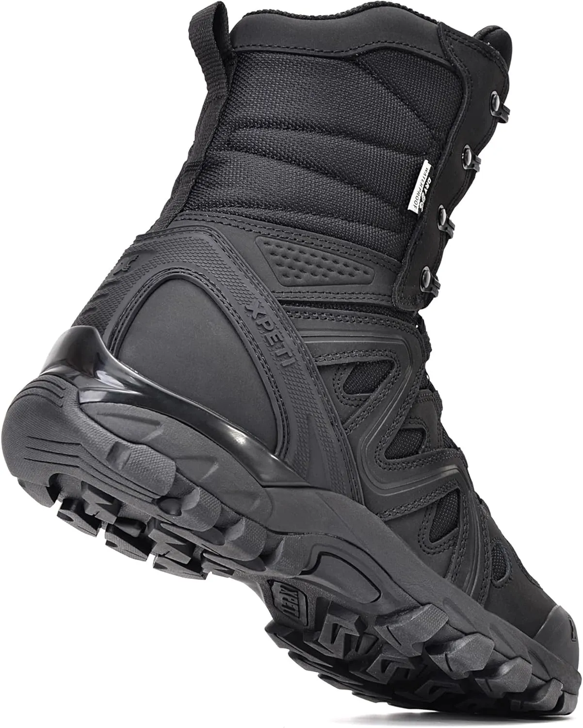 XPETI DUTY Men's X-FORCE 8'' Leather Military Boots Waterproof Tactical Boots