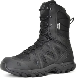 XPETI DUTY Men's X-FORCE 8'' Leather Military Boots Waterproof Tactical Boots