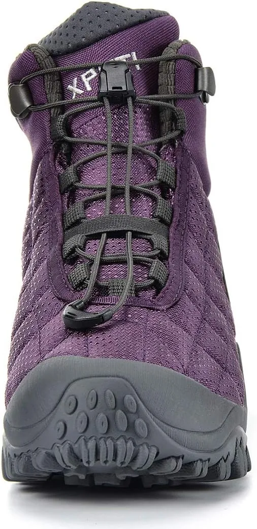 XPETI Women's Crest Thermo Waterproof Winter Hiking Boots Insulated