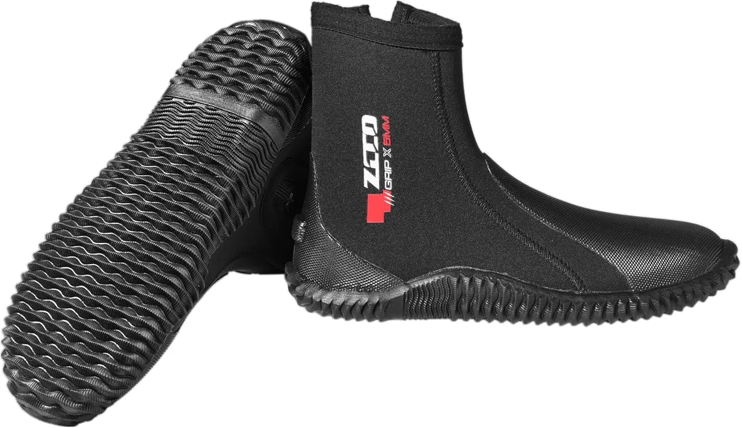 ZCCO 5mm Neoprene Diving Boots with Anti-Slip Sole - Water Sport Boots for Men and Women - Snorkeling, Scuba Diving, Surfing, Rafting, Windsurfing