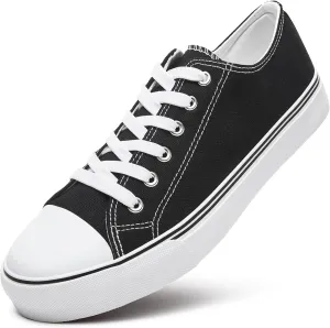 ZGR Mens Classic Casual Shoes,Lace-up Fashion Sneakers,Low Top Canvas Sneakers for Men