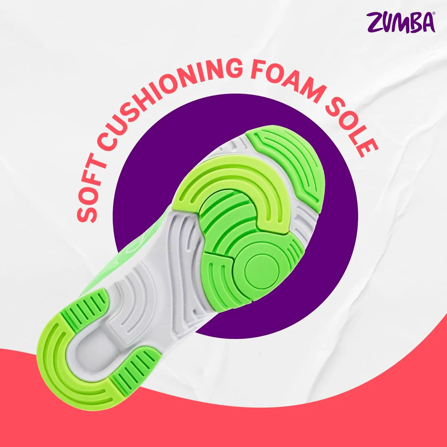ZUMBA Women’s Train Dance Cardio Sneakers
